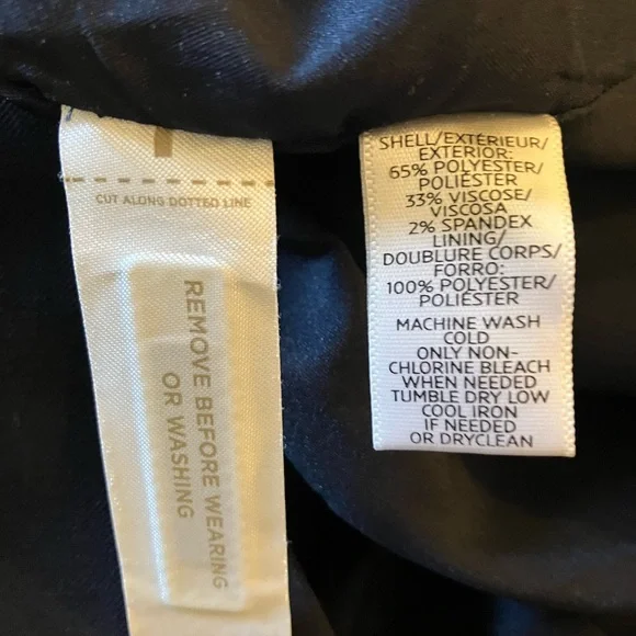 LOFT Green & Navy Plaid Cropped Pants - Picture 4 of 5